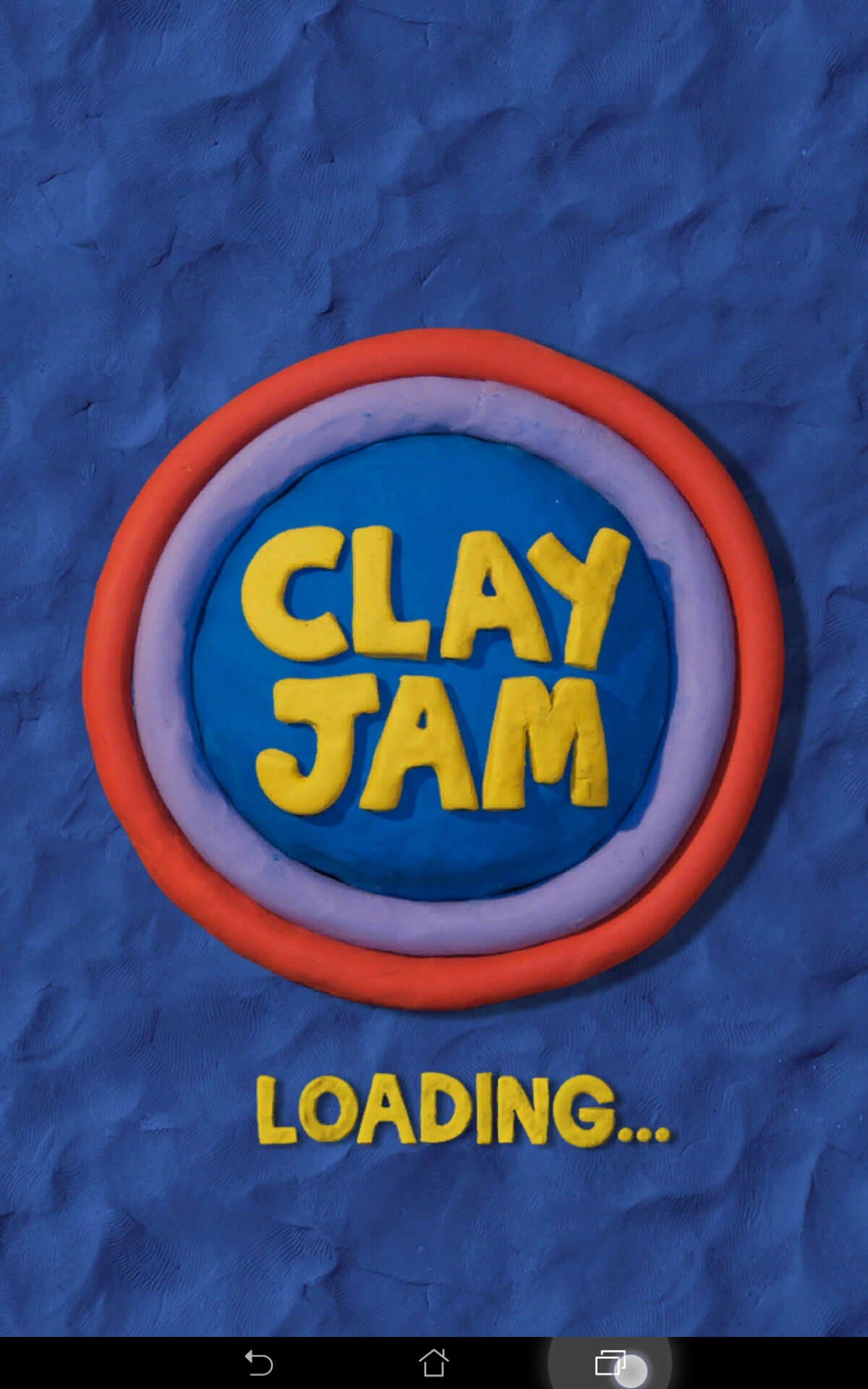 Clay Jam loading screen