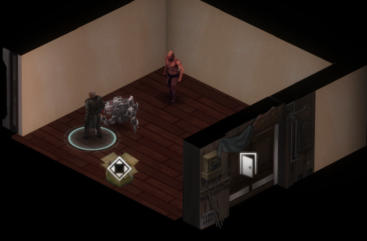 In-game screenshot of the interactive prop