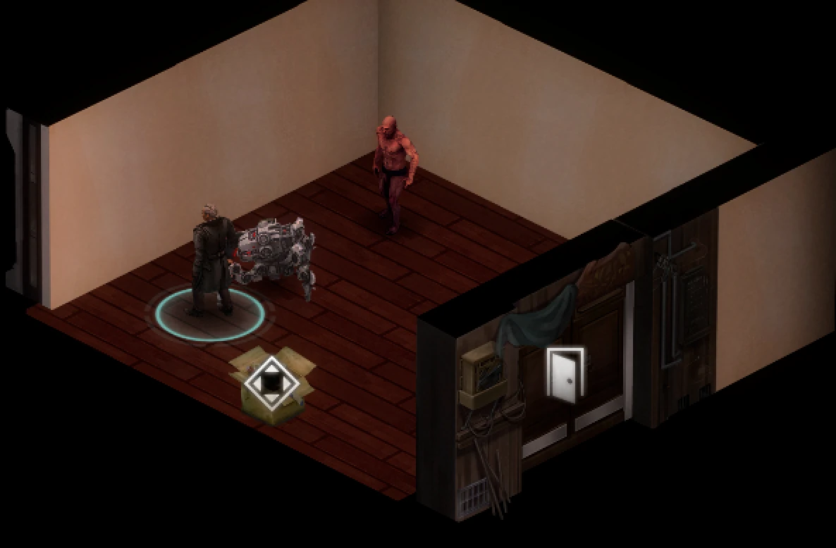 In-game screenshot of the interactive prop